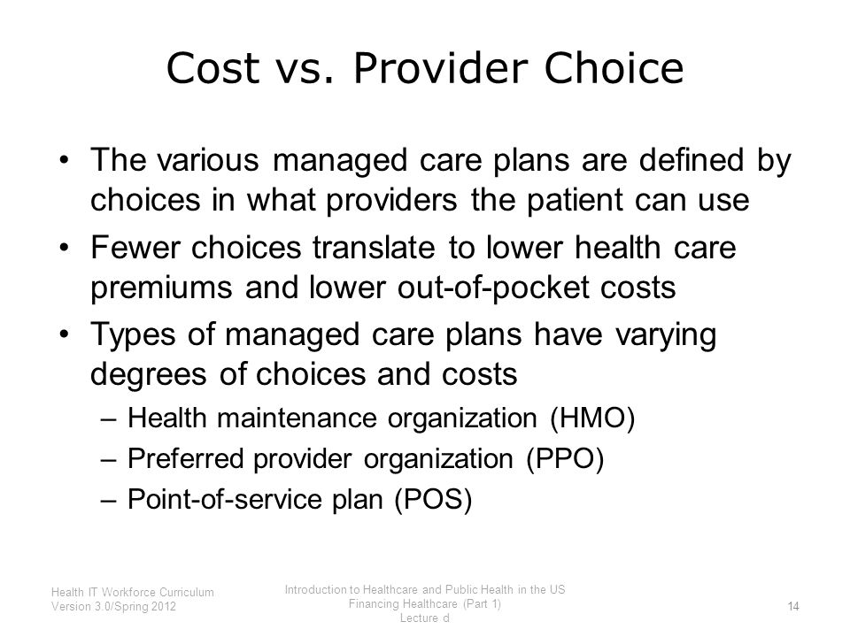 What are some providers and patient concerns with managed care